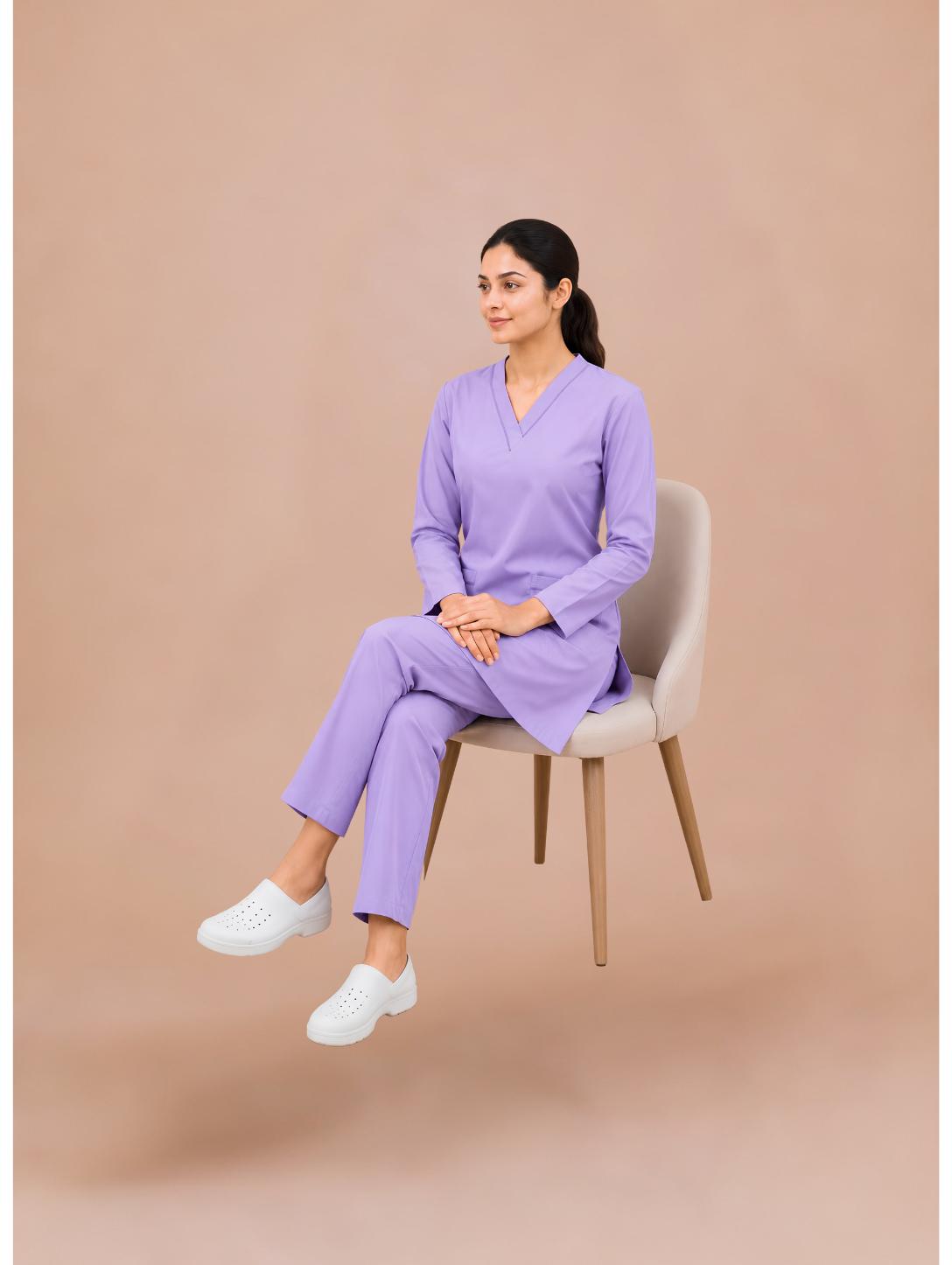 Breeze Cotton Women’s Medical Scrub Set – Lavender Breeze Cotton Women’s Medical Scrub Set – Lavender